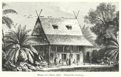 House of a Hova-høvding (gravering) av European School