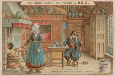 Inne i et bondehus i Frankrike av European School