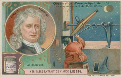 Isaac Newton og en måneformørkelse av European School