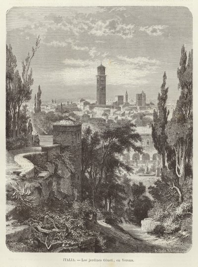 Italia - Giusti Gardens i Verona av European School