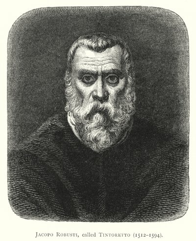 Jacopo Robusti, kalt Tintoretto av European School