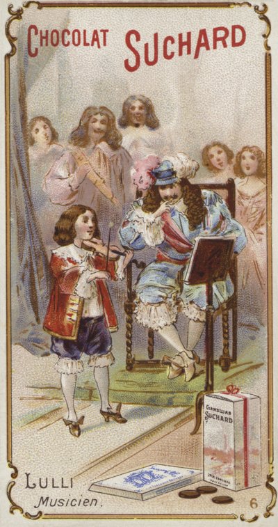 Jean-Baptiste Lully, fransk musiker og komponist, som barn av European School
