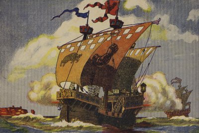 Klaus Störtebeker (farge litho) av European School