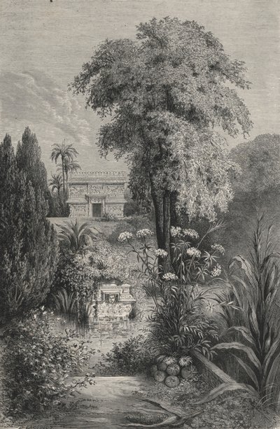The Paradise Of Quetzalcoatl (gravering) av European School