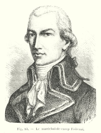 Marshal-de-camp Follenai (gravering) av European School