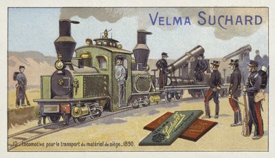Lokomotiv for transport av beleiringsvåpen, 1890 av European School