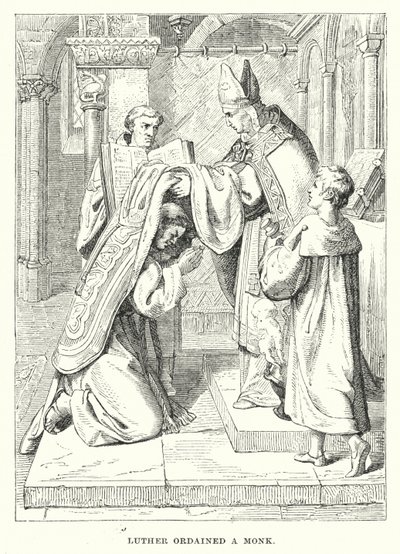 Luther ordinerte en munk av European School
