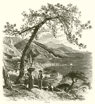 Mentone (gravering) av European School