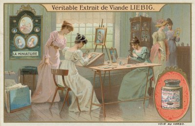 Miniatyr maleri av European School