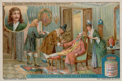 Moliere i Le Malade Imaginaire (The Imaginary Invalid) av European School