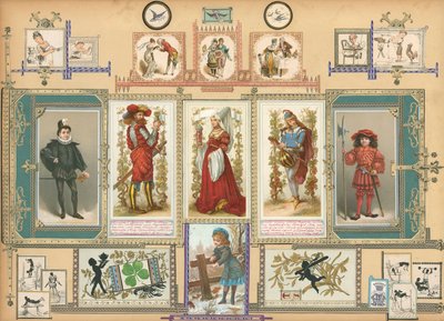 Side fra Sammelsurium bind IX (trykt materiale) av European School