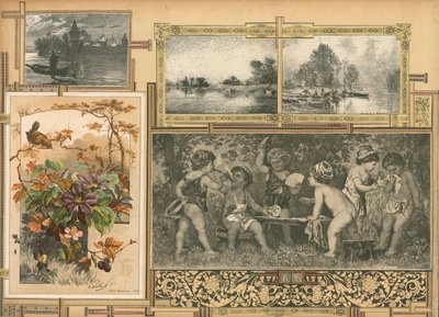 Side fra Sammelsurium bind IX (trykt materiale) av European School