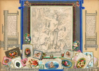 Side fra Sammelsurium bind IX (trykt materiale) av European School