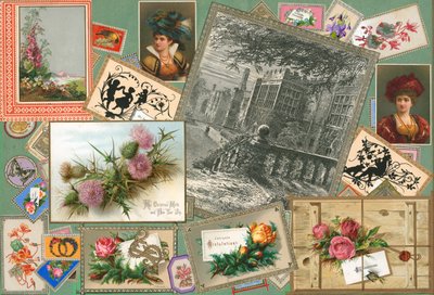 Side fra Sammelsurium bind IX (trykt materiale) av European School