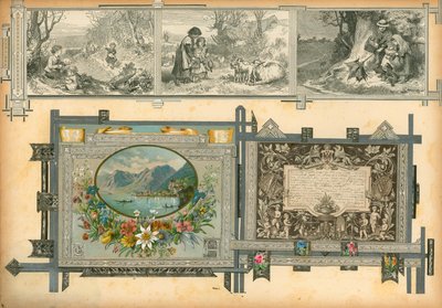 Side fra Sammelsurium bind I (trykt materiale) av European School