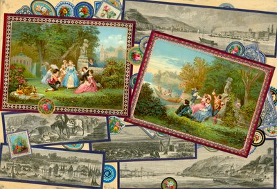 Side fra Sammelsurium bind I (trykt materiale) av European School