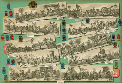 Side fra Sammelsurium bind VIII (trykt materiale) av European School