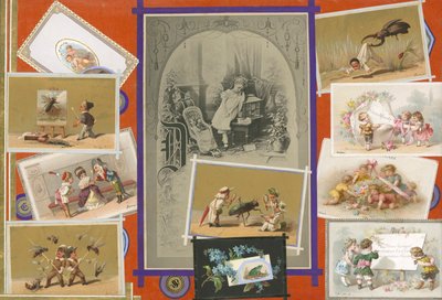 Side fra Sammelsurium bind VI (trykt materiale) av European School
