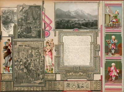 Side fra Sammelsurium bind XI (trykt materiale) av European School