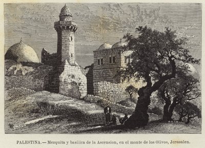 Palestina, moskeen og himmelfartsbasilikaen, på Oljeberget, Jerusalem av European School