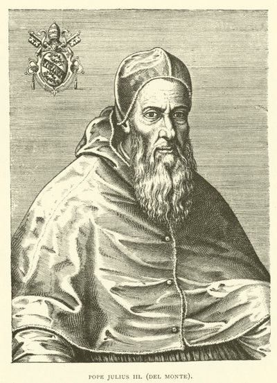 Pave Julius III, Del Monte (gravering) av European School