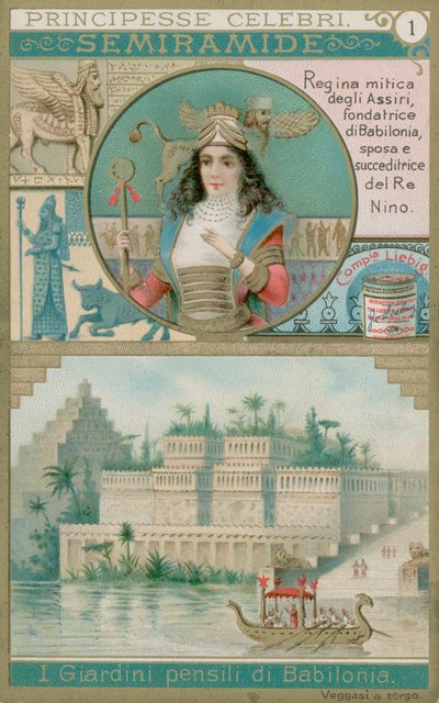Dronning Semiramide av European School