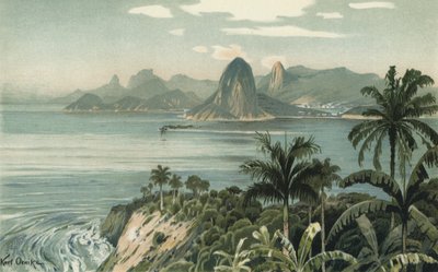 Rio de Janeiro, Brasil (farge litho) av European School