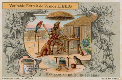 Robinson Crusoe med alle vennene hans av European School
