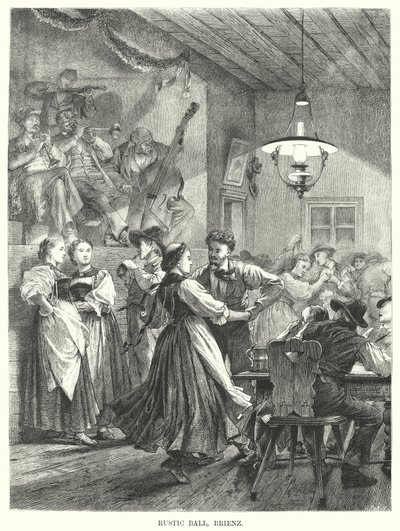 Rustikk ball, Brienz (gravering) av European School