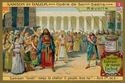 Samson oppfordrer israelittene til å frigjøre seg selv av European School