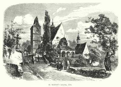 St Martins kapell, Zug (gravering) av European School