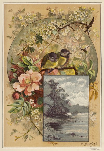 Sommer (farge litho) av European School