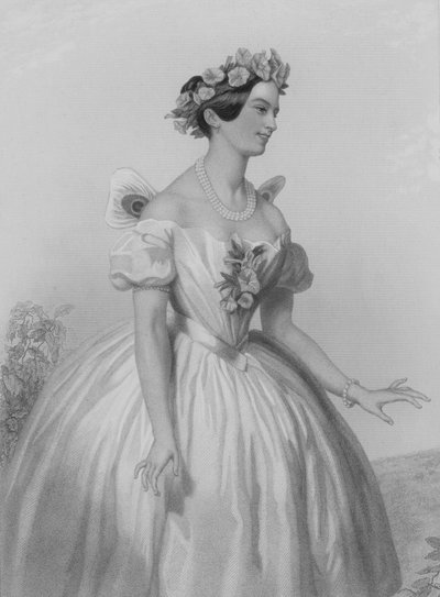 Taglioni, La Sylphide (gravering) av European School