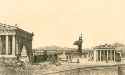 Akropolis i Athen av European School