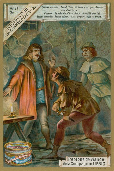 The Duke of Clarence and his Assasins, Act I, Scene IV fra 