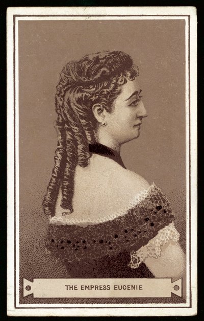 Keiserinne Eugenie (litho) av European School