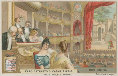 The Modern Theatre (ca 1900) av European School