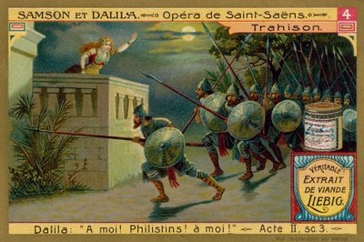 Filisterne angrep hjulpet av Dalila av European School