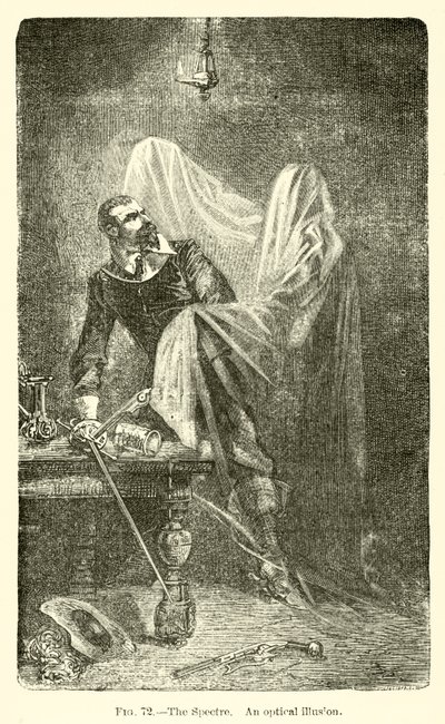 The Spectre, en optisk illusjon (gravering) av European School