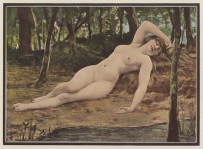 Siestaen (farge litho) av European School