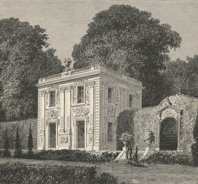 En paviljong av Marly (gravering) av European School