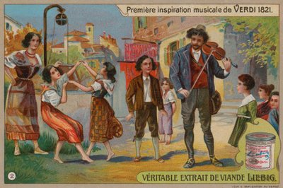 Verdis første inspirasjon i musikk av European School