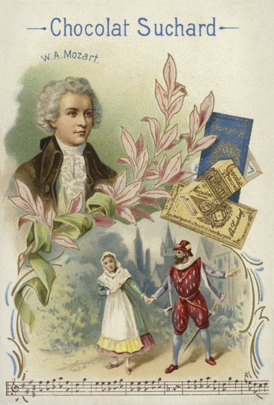 Wolfgang Amadeus Mozart , østerriksk musiker og komponist av European School