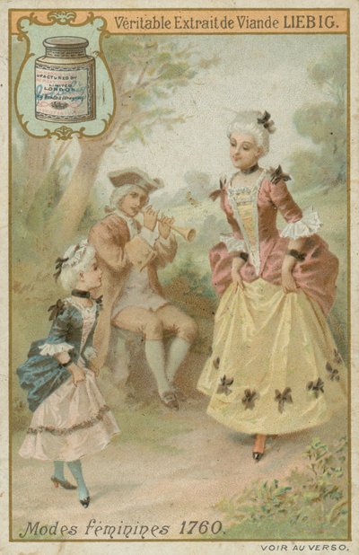Kvinner i 1760 av European School