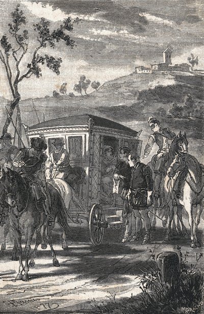 illustrasjon for The Prince of Wits, Miguel de Cervantes Saavedra (The Prince of Wits, Miguel de Cervantes Saavedra) av Eusebio Planas