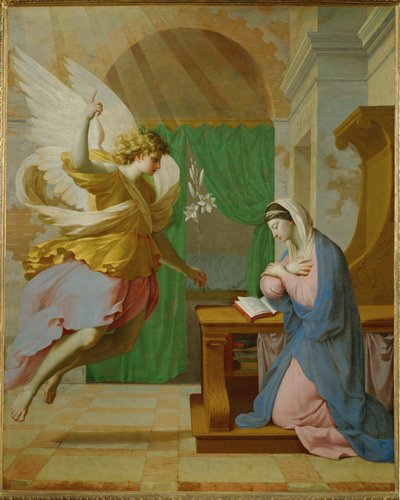 Bebudelsen (maleri på lerret) av Eustache Le Sueur