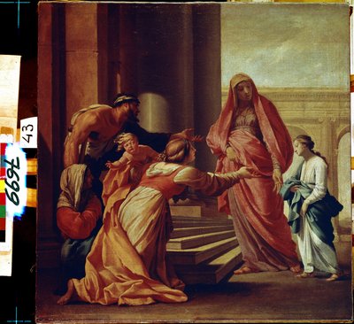 Presentasjonen av den salige jomfru Maria av Eustache Le Sueur