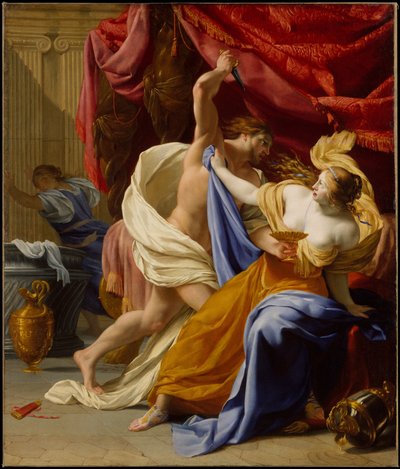 Voldtekten av Tamar av Eustache Le Sueur