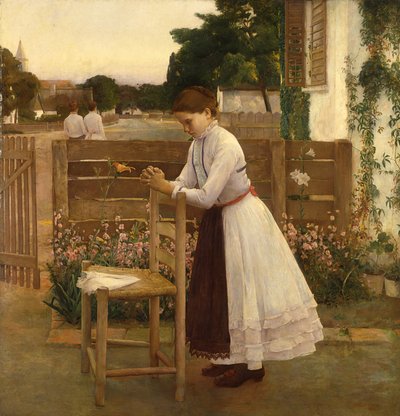 Andakt, 1891 av Evany Grunwald Bela