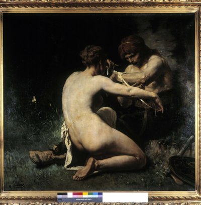 Gallere gjør vondt (olje på lerret) av Evariste Vital Luminais